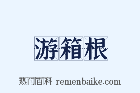 游箱根是什么意思的图片